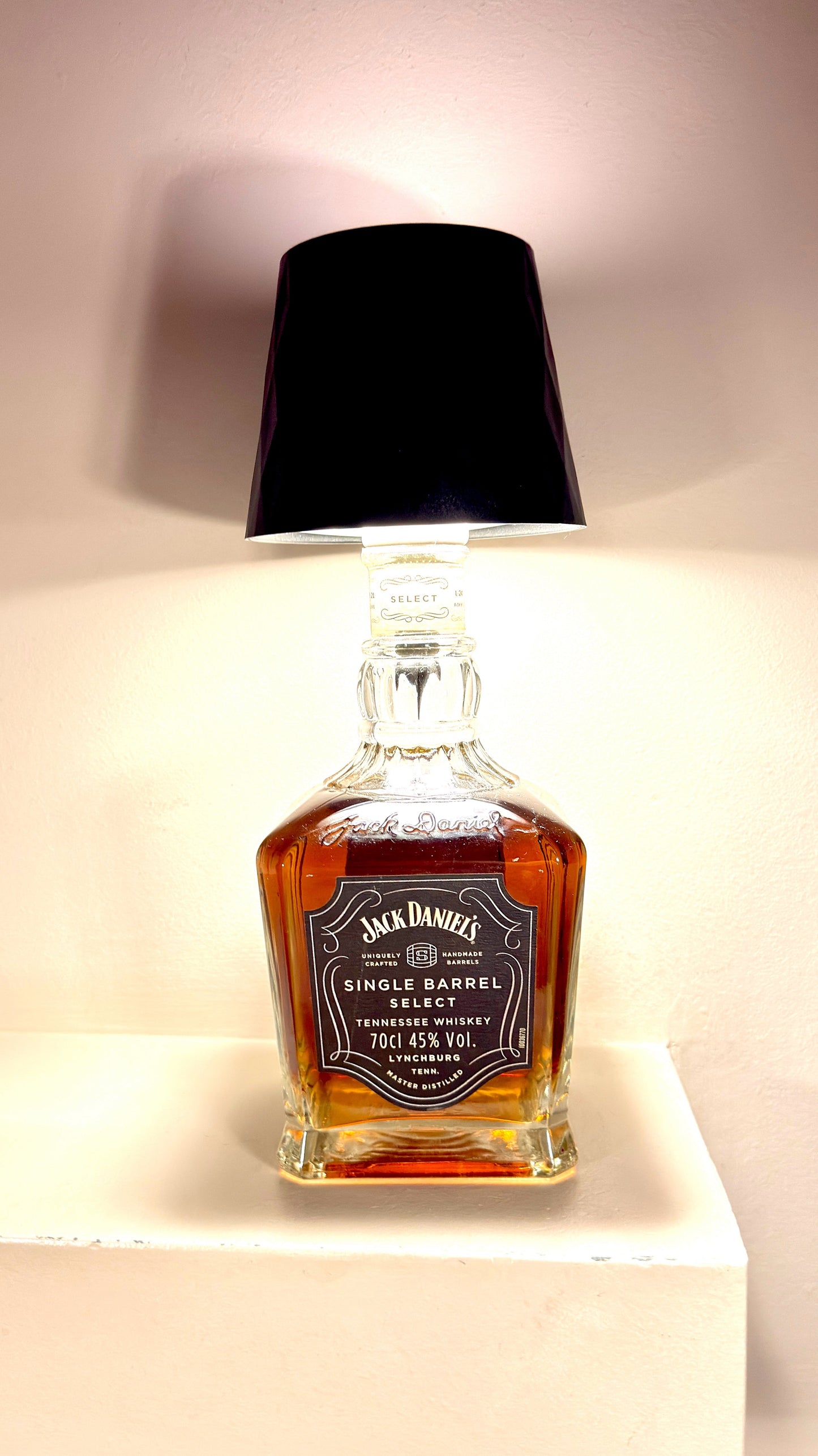 Jack Daniel’s Single Barrel “Whiskey” Table Lamp