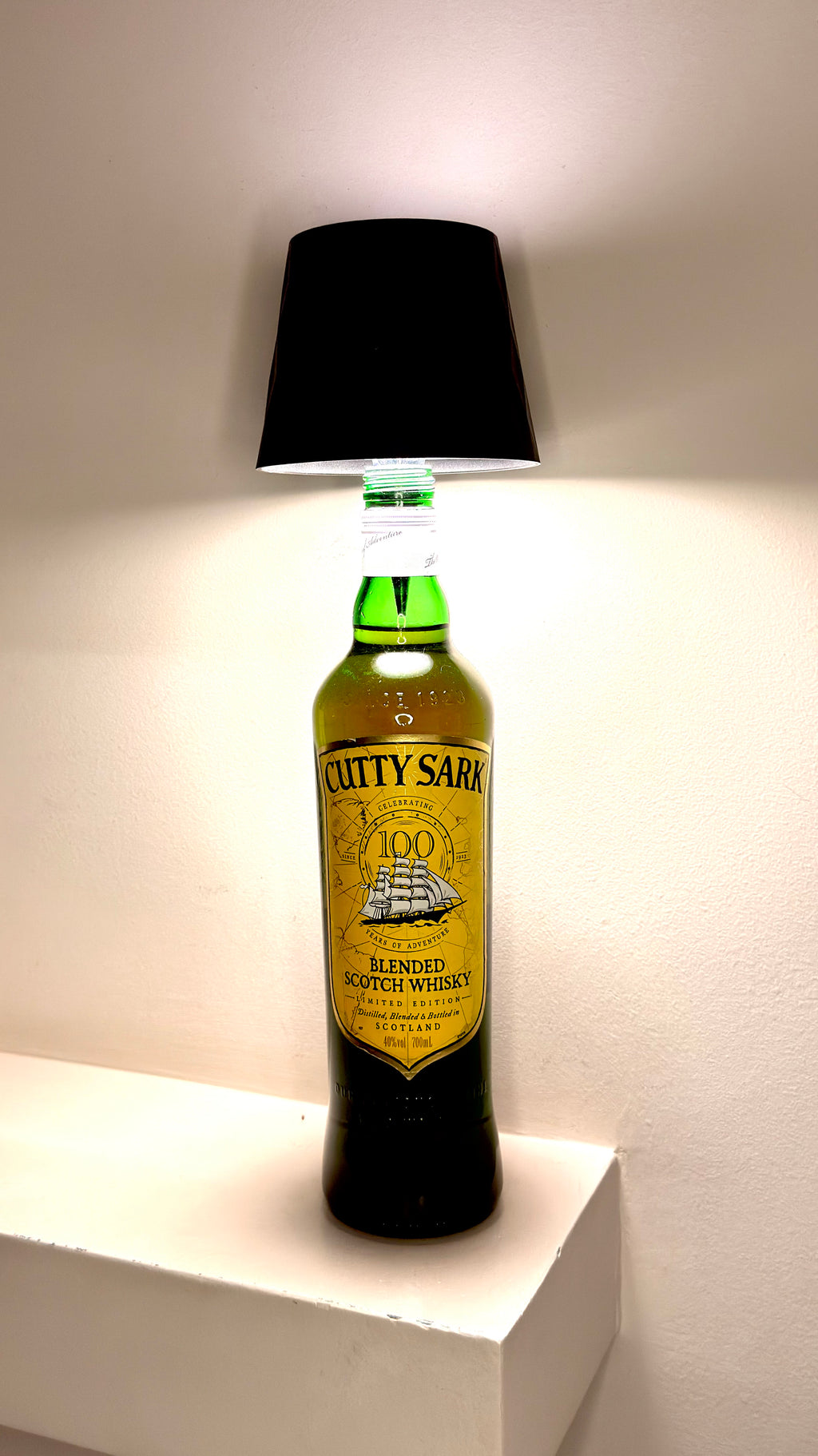 Cutty Shark 100 Years''Whiskey'' Table Lamp