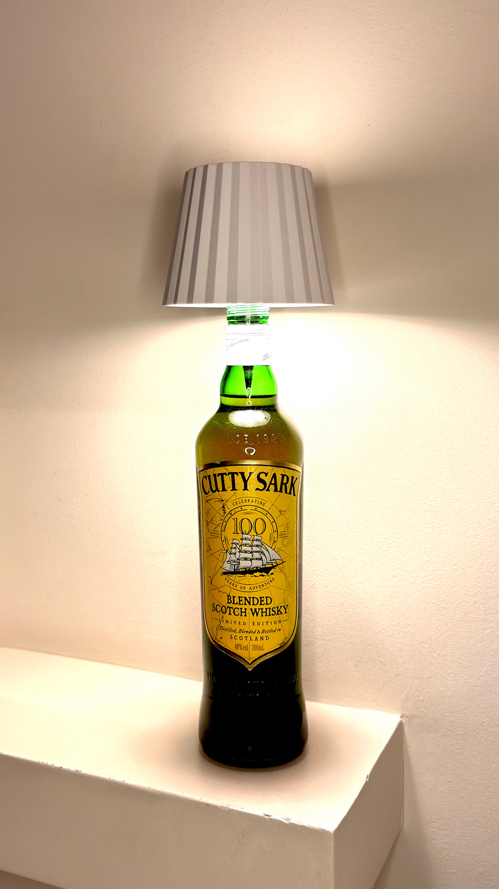 Cutty Shark 100 Years''Whiskey'' Table Lamp