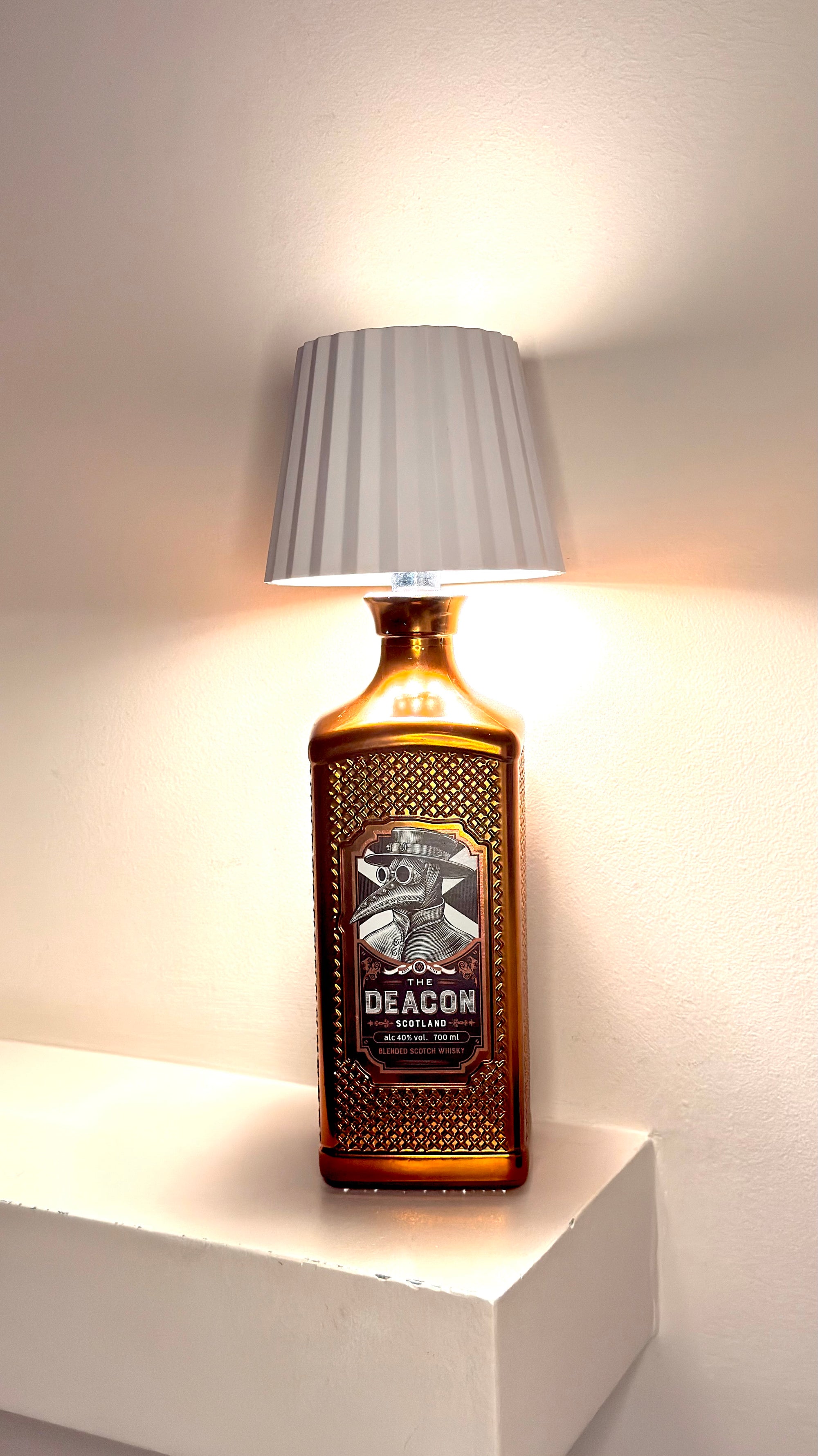 Deacon ''Whiskey'' Table Lamps
