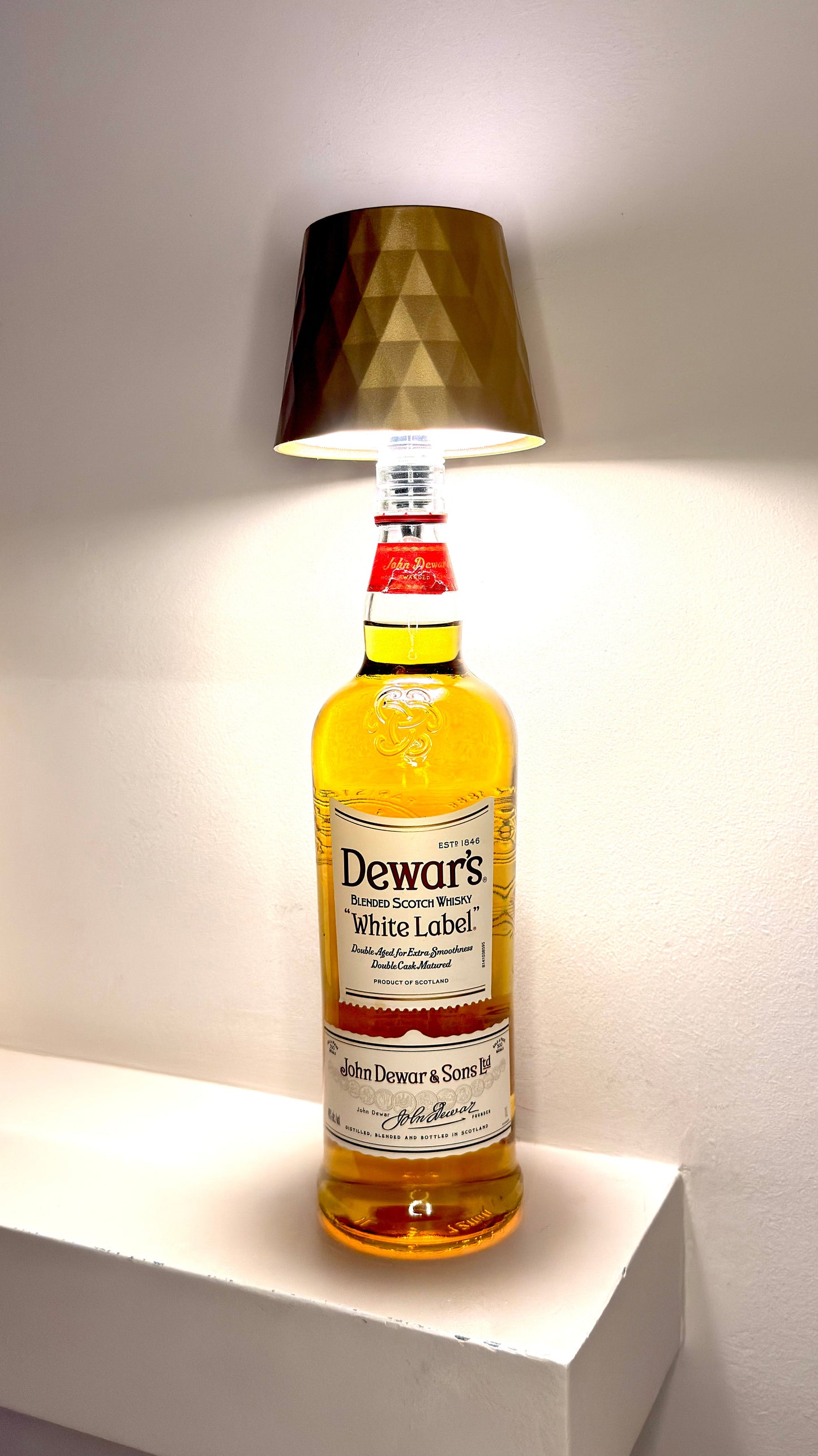 Dewar's ''Whiskey'' Table Lamp