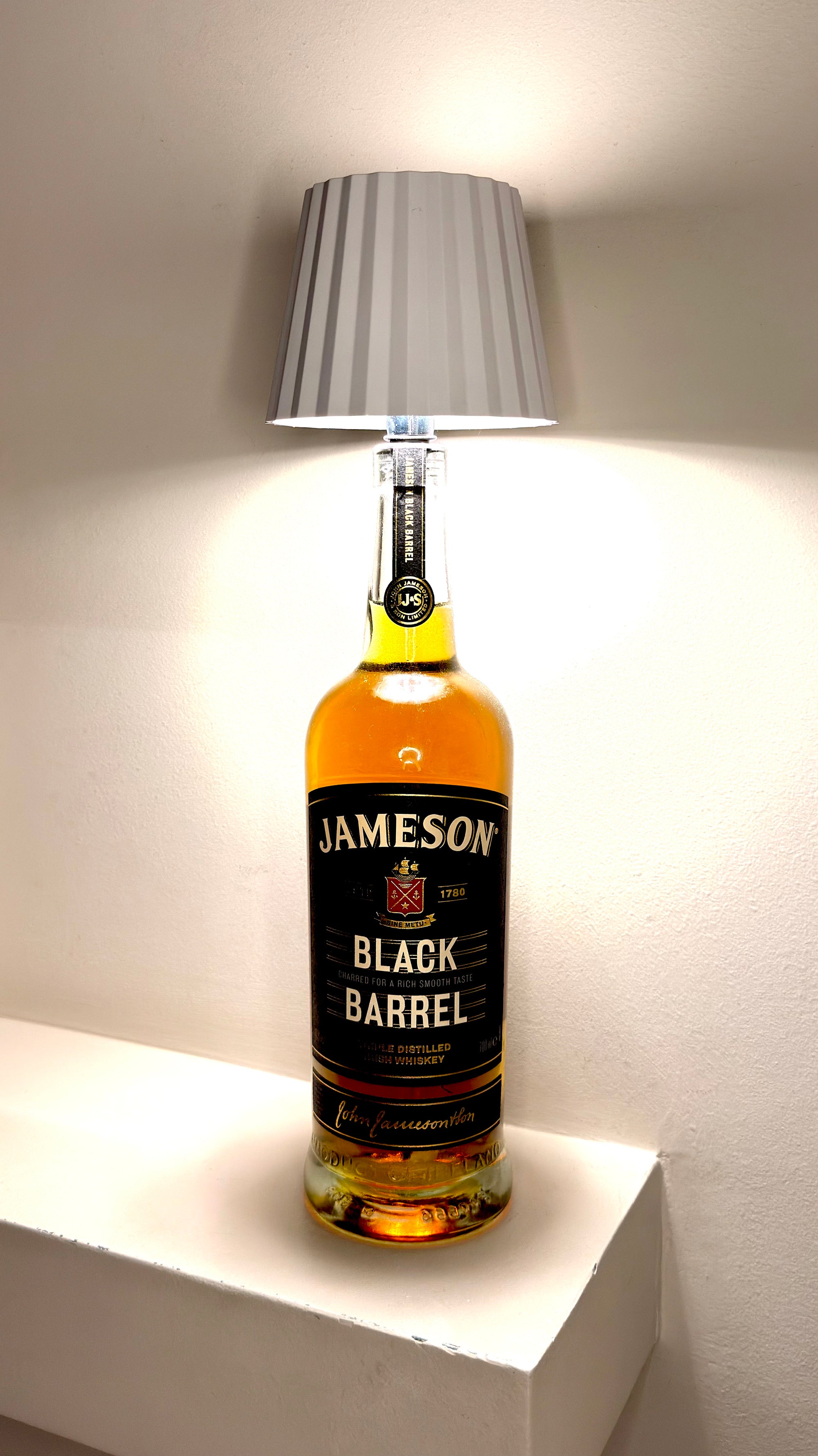 Jameson Black Barrel ''Whiskey'' Table Lamp