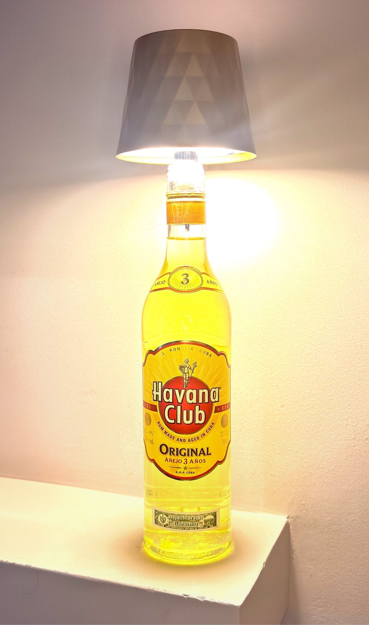 Havana Club 3 Años ''Rum'' Table Lamps
