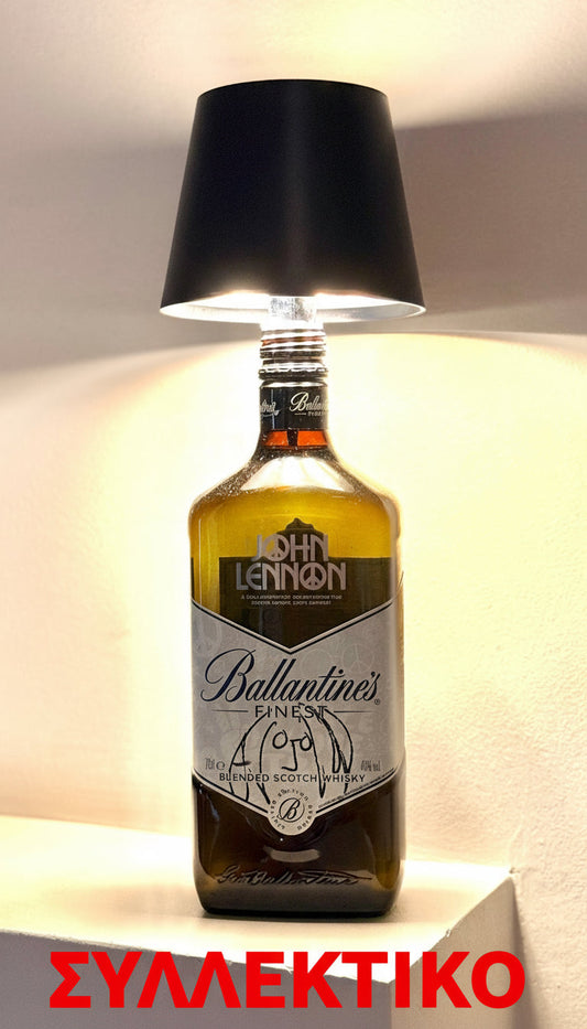 Ballantine's John Lennon ''Whiskey'' Table Lamp