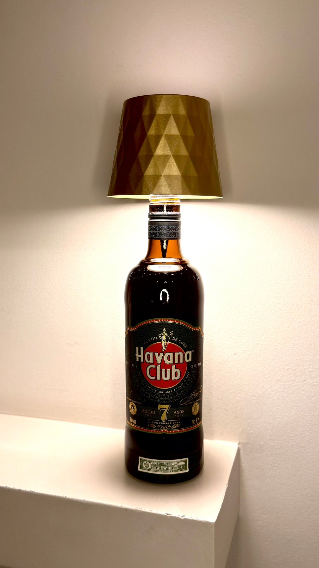 Havana Club 7 Años ''Rum'' Table Lamps