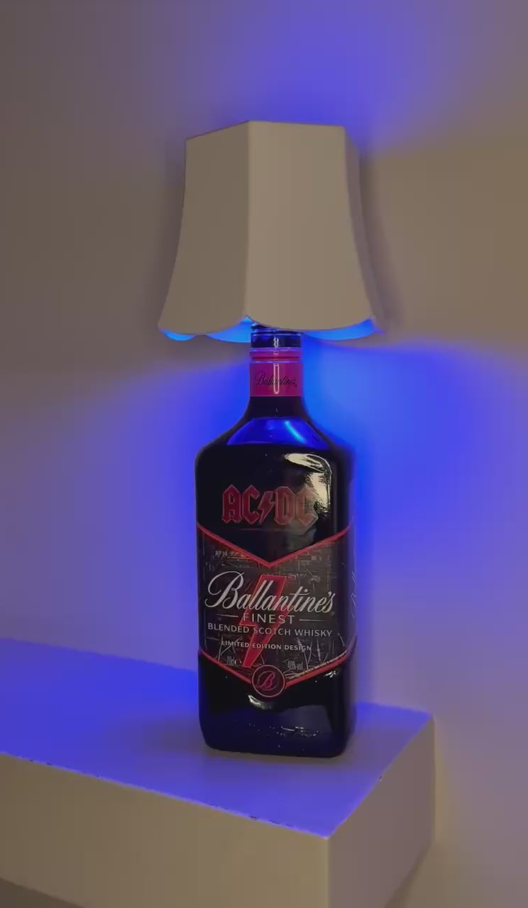 Ballantine's AC/DC ''Whiskey'' Table Lamp